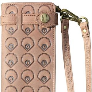Baseball fan – baseball glove leather wallet
